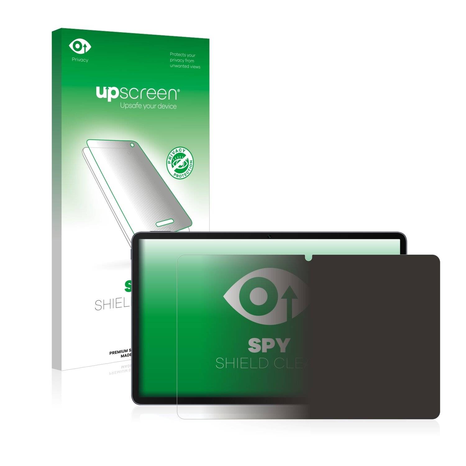 upscreen Spy Shield Clear Premium Blickschutzfolie für Honor ViewPad