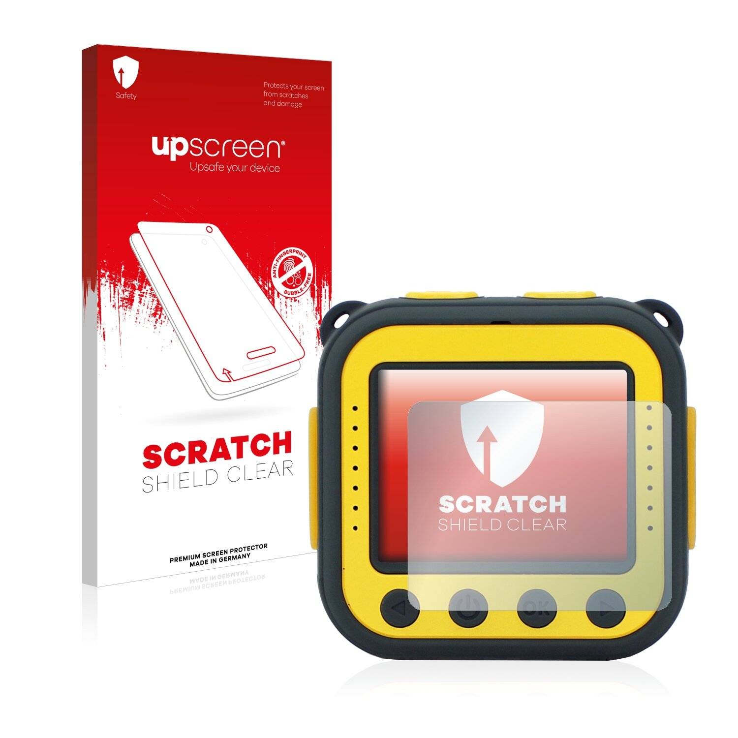 upscreen Scratch Shield Clear Premium Displayschutzfolie für easypix Panox