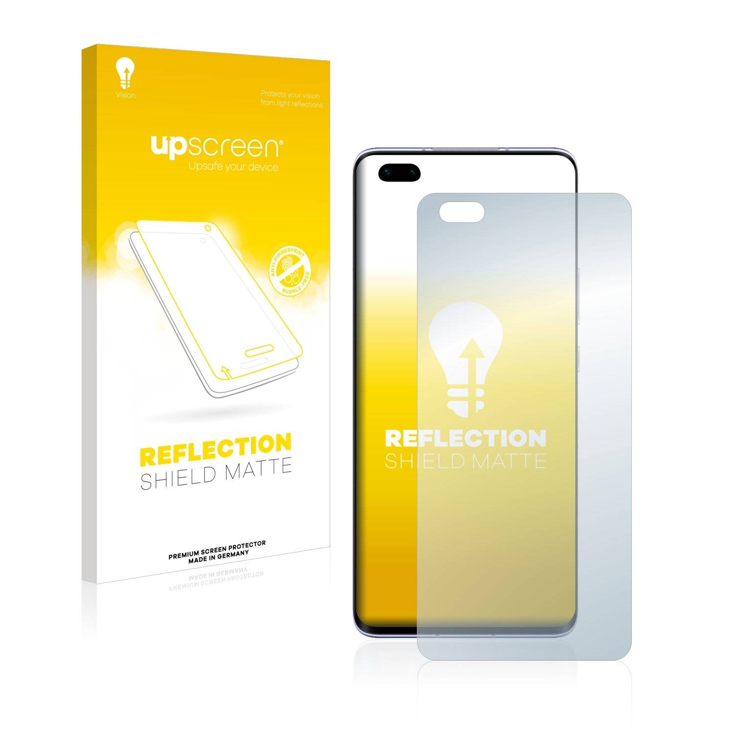 upscreen Reflection Shield Matte Premium Displayschutzfolie für Honor 30