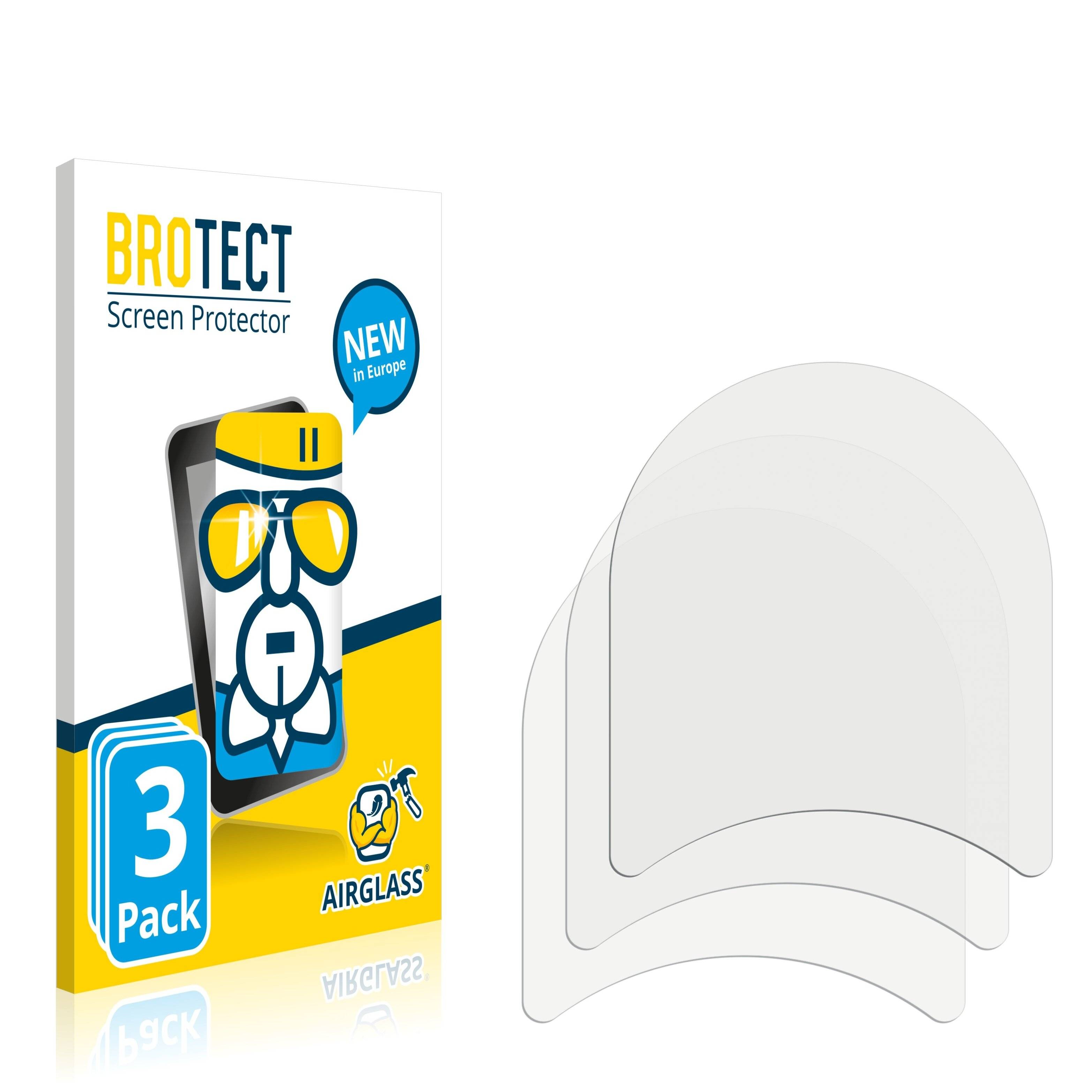 3x BROTECT AirGlass Schutzglas Folie für Orange Neva start (NUR