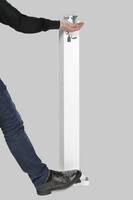 VAR Handdesinfektionsspender HDS 120 mit Pedal beschichtet