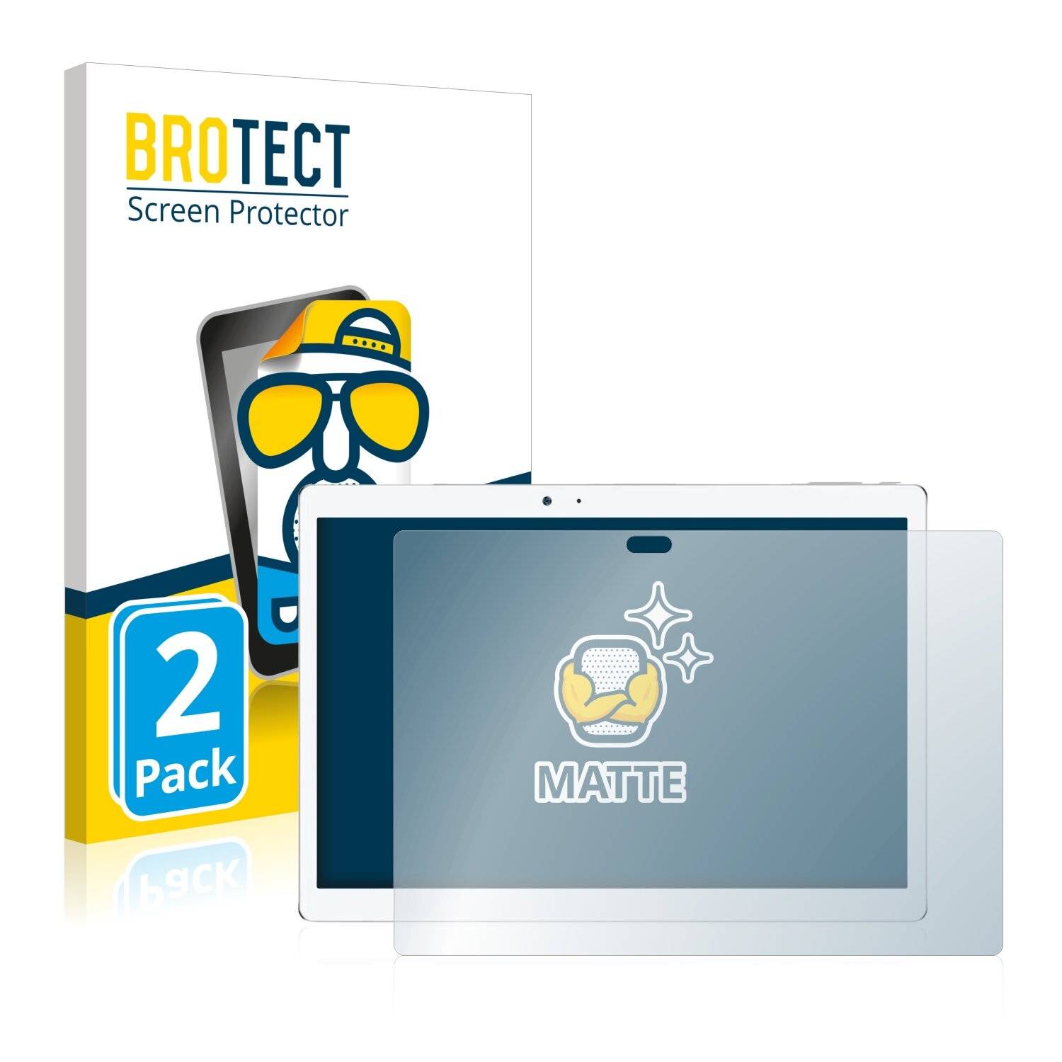 2x BROTECT Matte Displayschutzfolie für Telcast T10 - Entspiegelt,