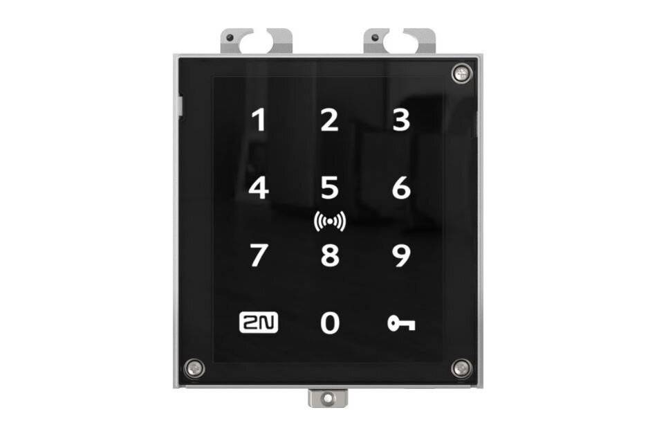 2N Access Unit 2.0 Touch Keyp, Netzwerk Zutrittseinheit mit Touch Tastatur, RFID, NFC, PI Card kompatibel