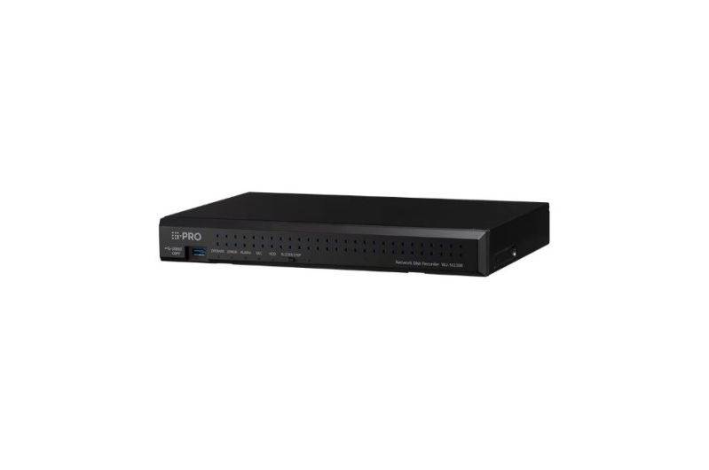 WJ-NU300KG i-Pro, Netzwerk Recording System 16 Kanal, 20TB, 128Mbps build in PoE+ switch,