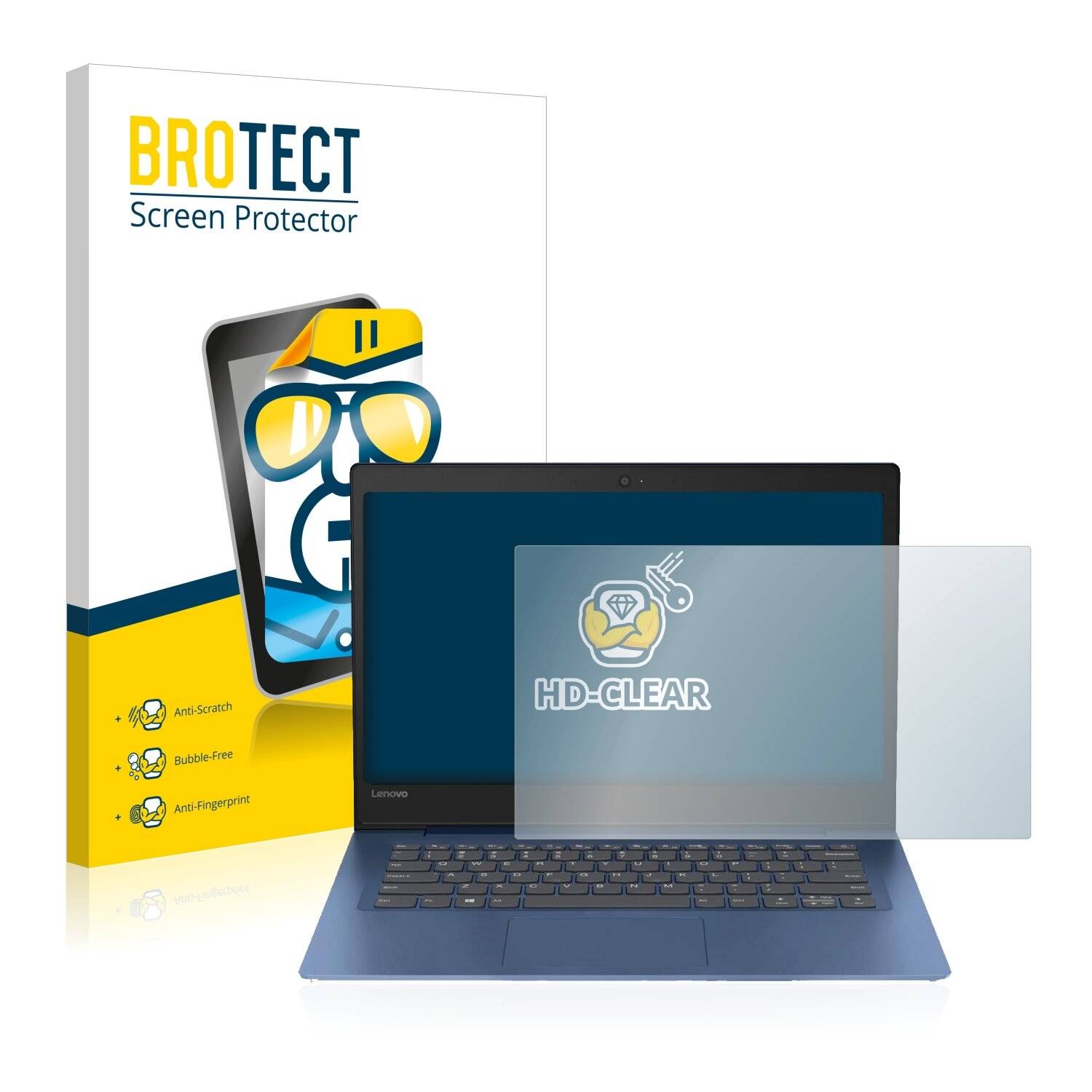 BROTECT HD-Clear Displayschutzfolie für Lenovo IdeaPad