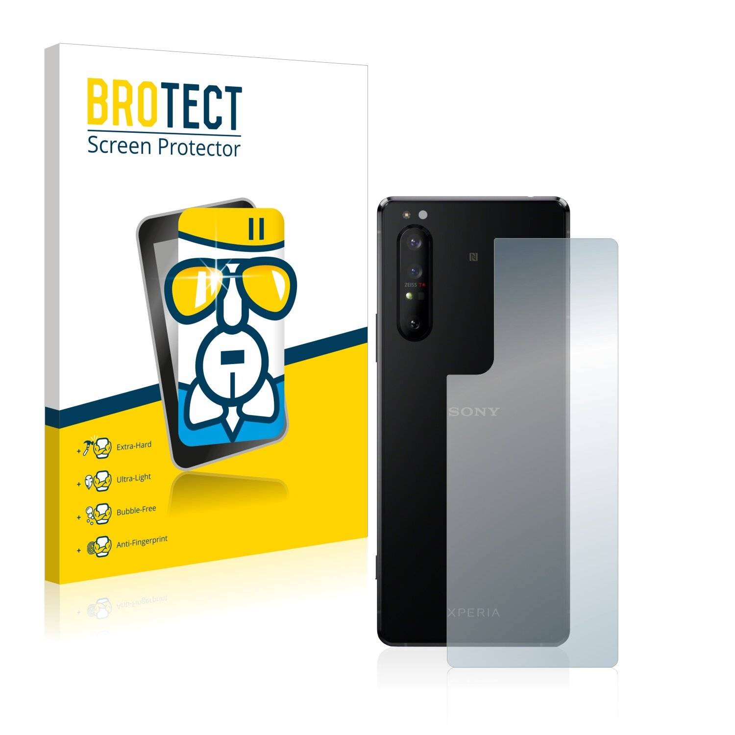 BROTECT AirGlass Schutzglas Folie für Sony Xperia 1 II