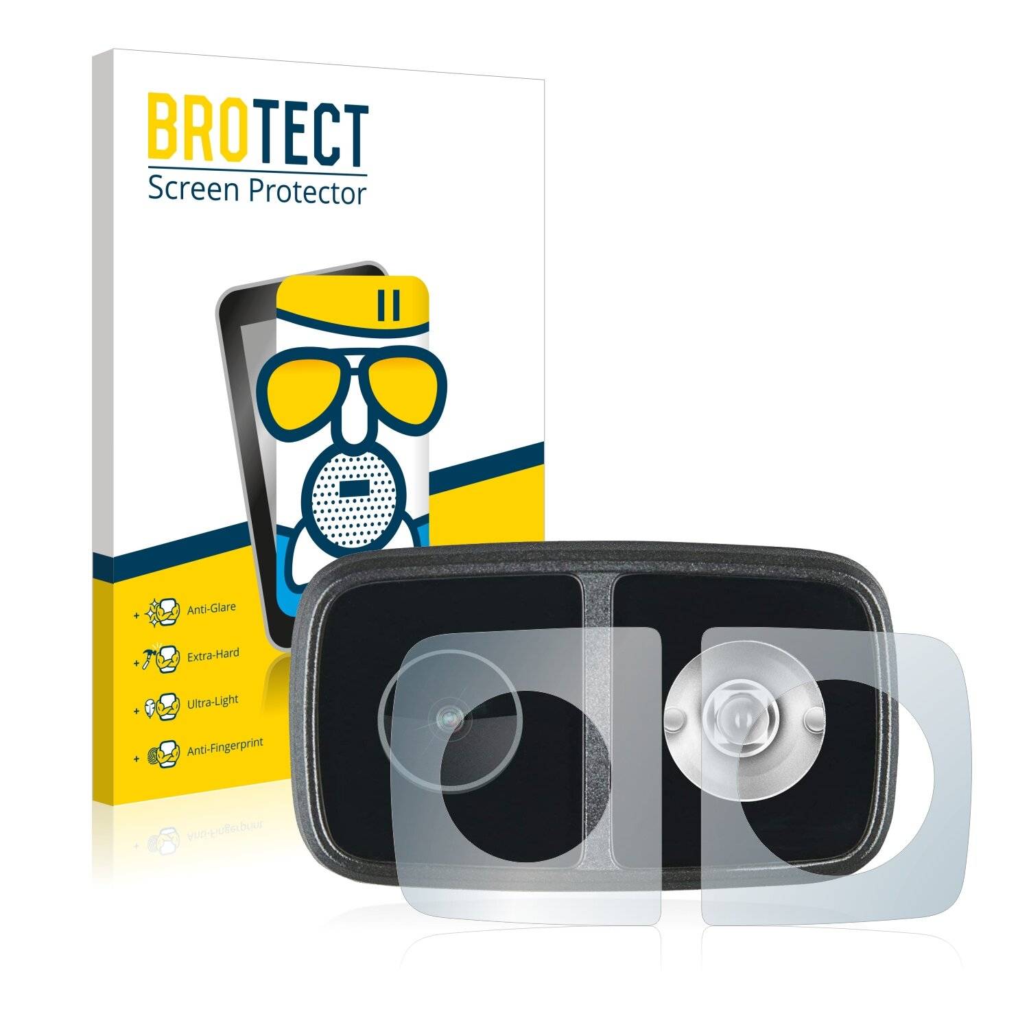 BROTECT AirGlass Matte Schutzglas Folie für Cycliq Fly12