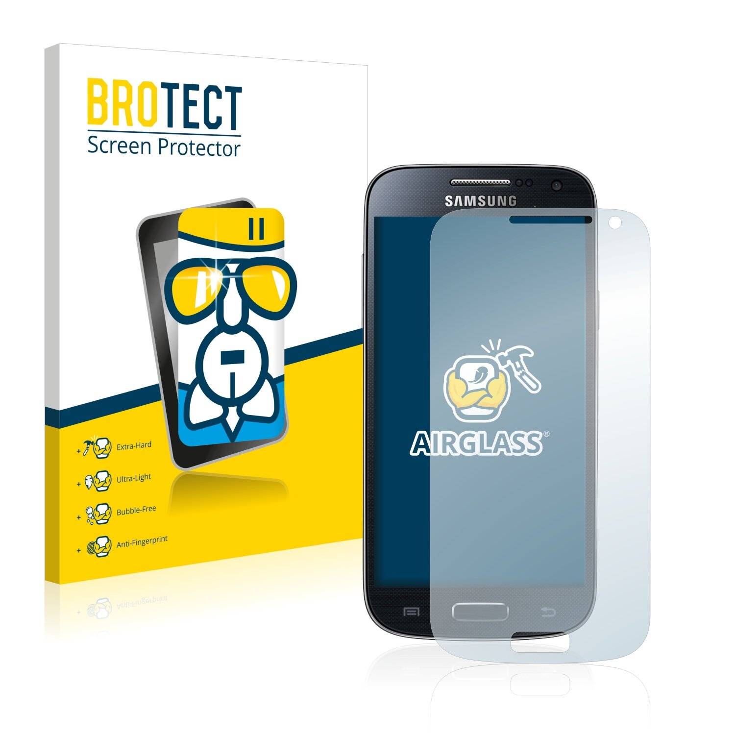 BROTECT AirGlass Schutzglas Folie für Samsung