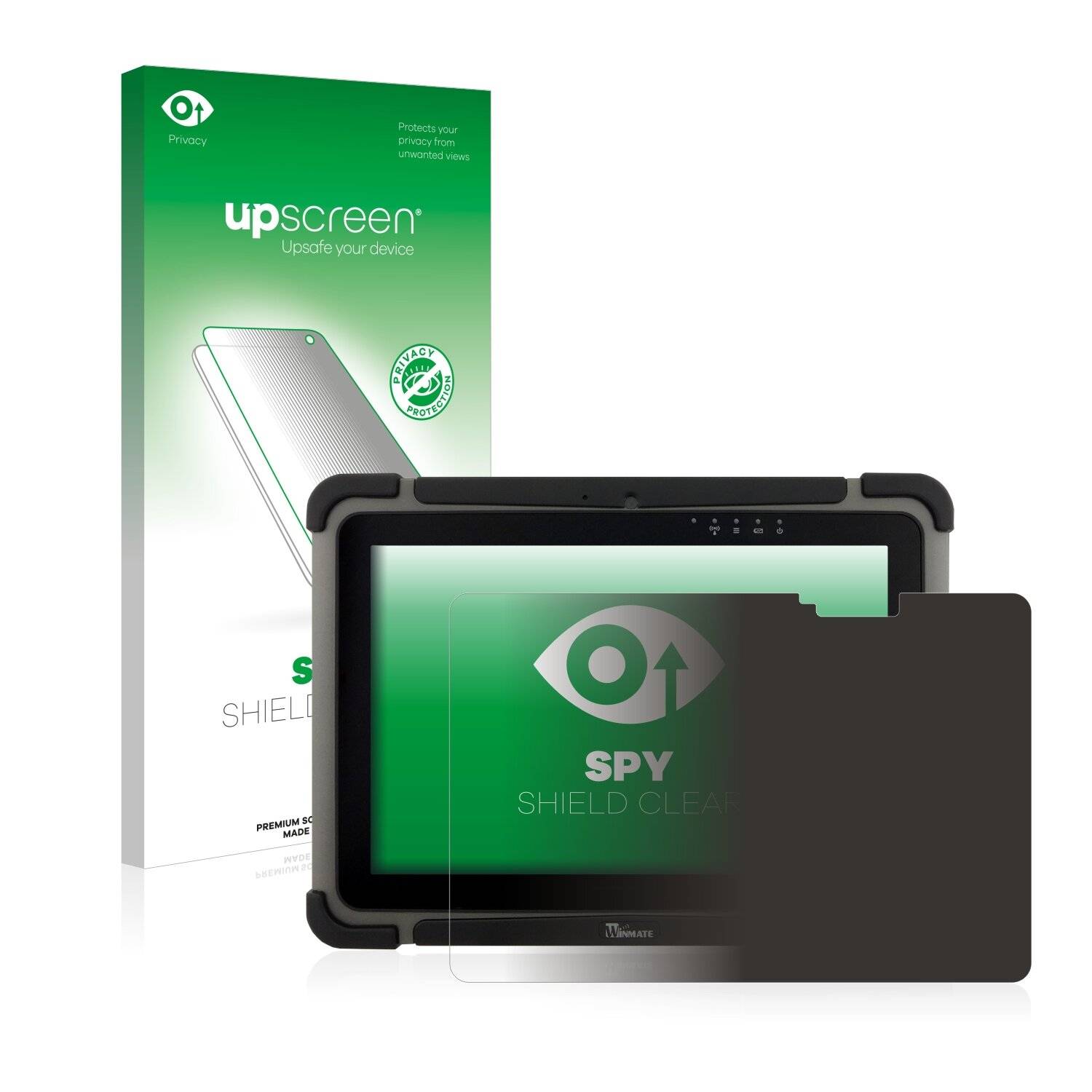 upscreen Spy Shield Clear Premium Blickschutzfolie für Winmate