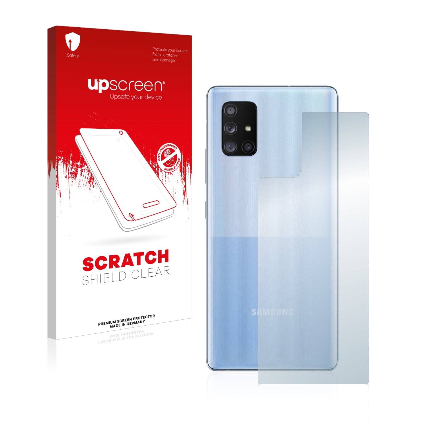 upscreen Scratch Shield Clear Premium Displayschutzfolie für Samsung Galaxy A71 5G