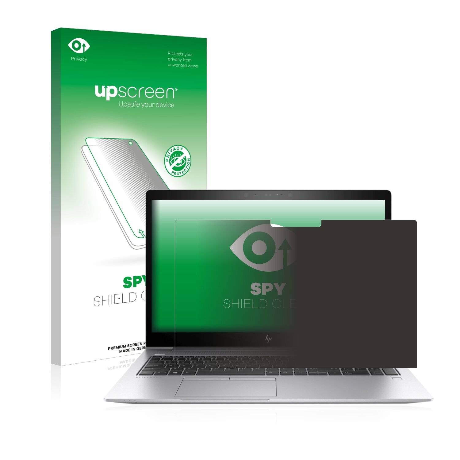 upscreen Spy Shield Clear Premium Blickschutzfolie für HP EliteBook 755