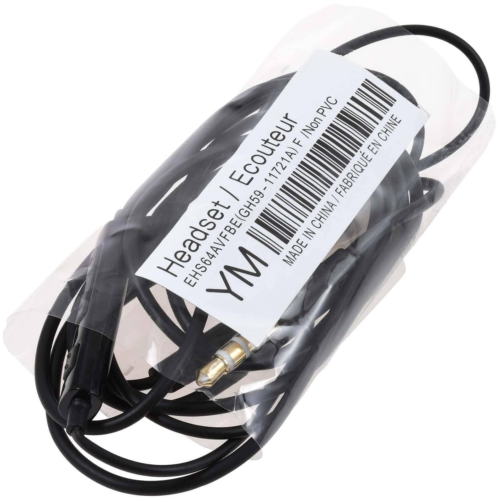 Samsung EHS64AVFBE In Ear Kopfhörer Galaxy 3 mit Kabel Klinke schwarz