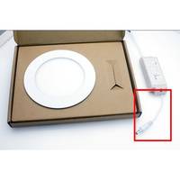 Synergy 21 S21-LED-B00133, Lichtanschlusskabel, Weiß, 12 cm, 1 Stück(e)