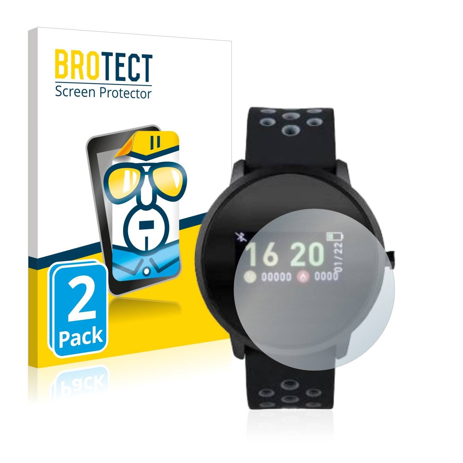 2x BROTECT HD-Clear Displayschutzfolie für Sempre Smart Color