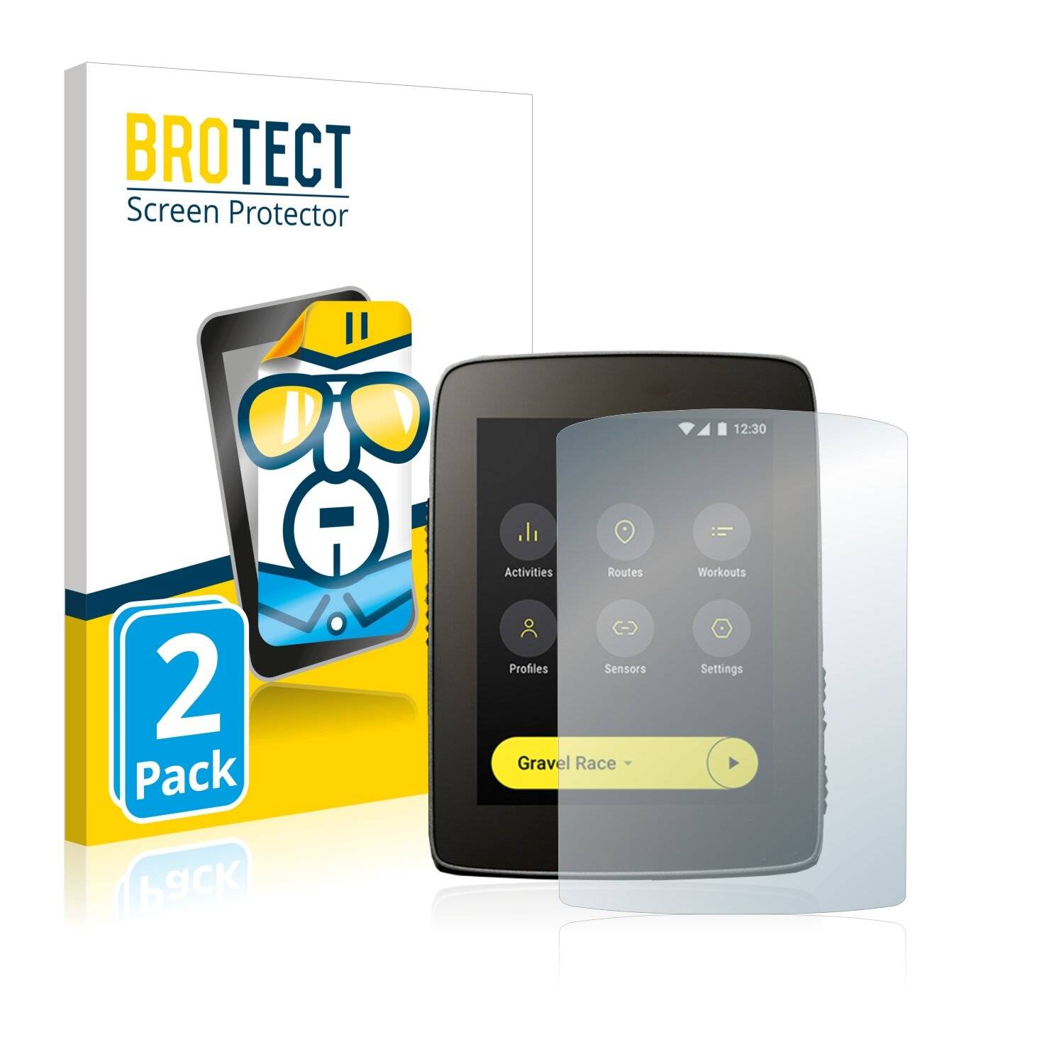 2x BROTECT HD-Clear Displayschutzfolie für Hammerhead Karoo