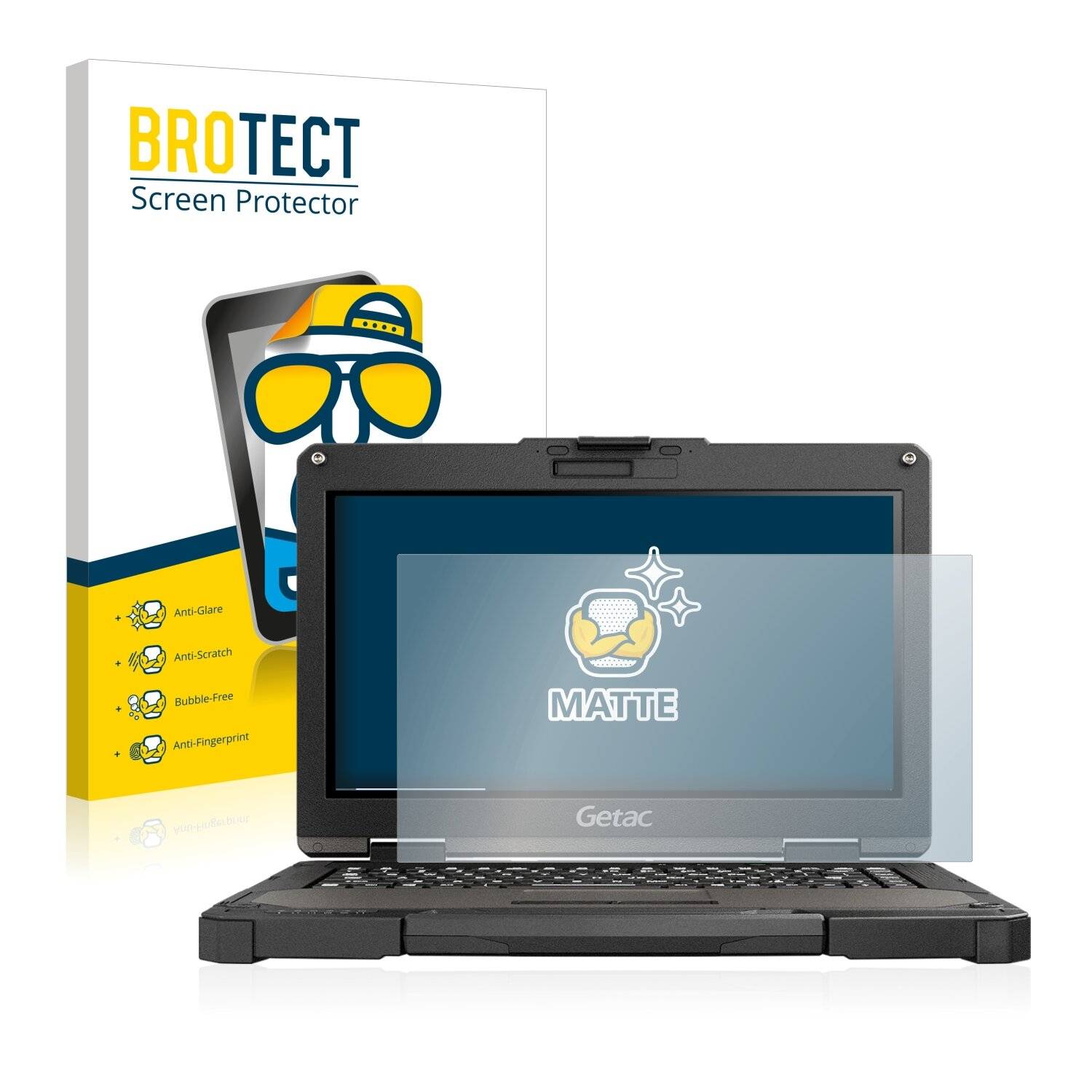 BROTECT Matte Displayschutzfolie für Getac B360 - Entspiegelt,