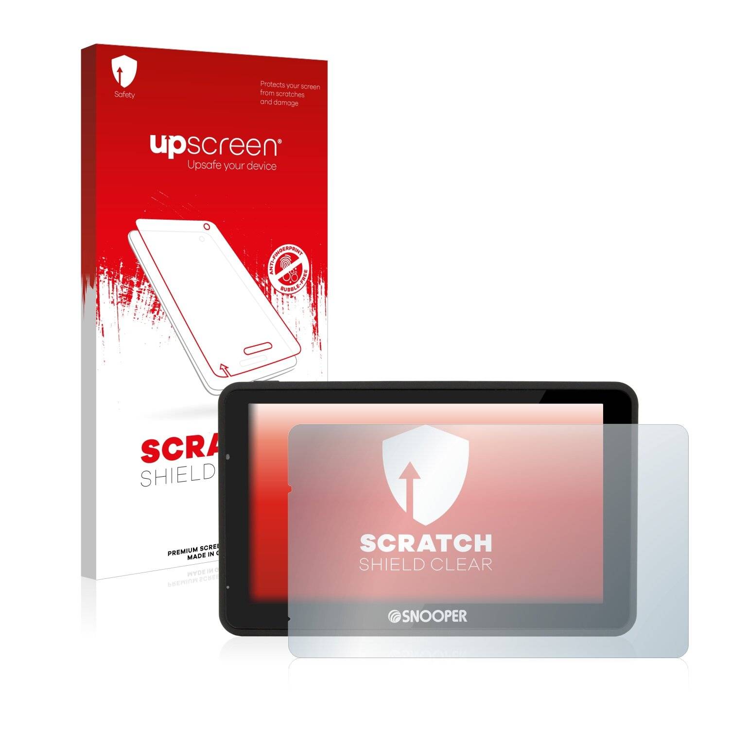 upscreen Scratch Shield Clear Premium Displayschutzfolie für Snooper Ventura Pro