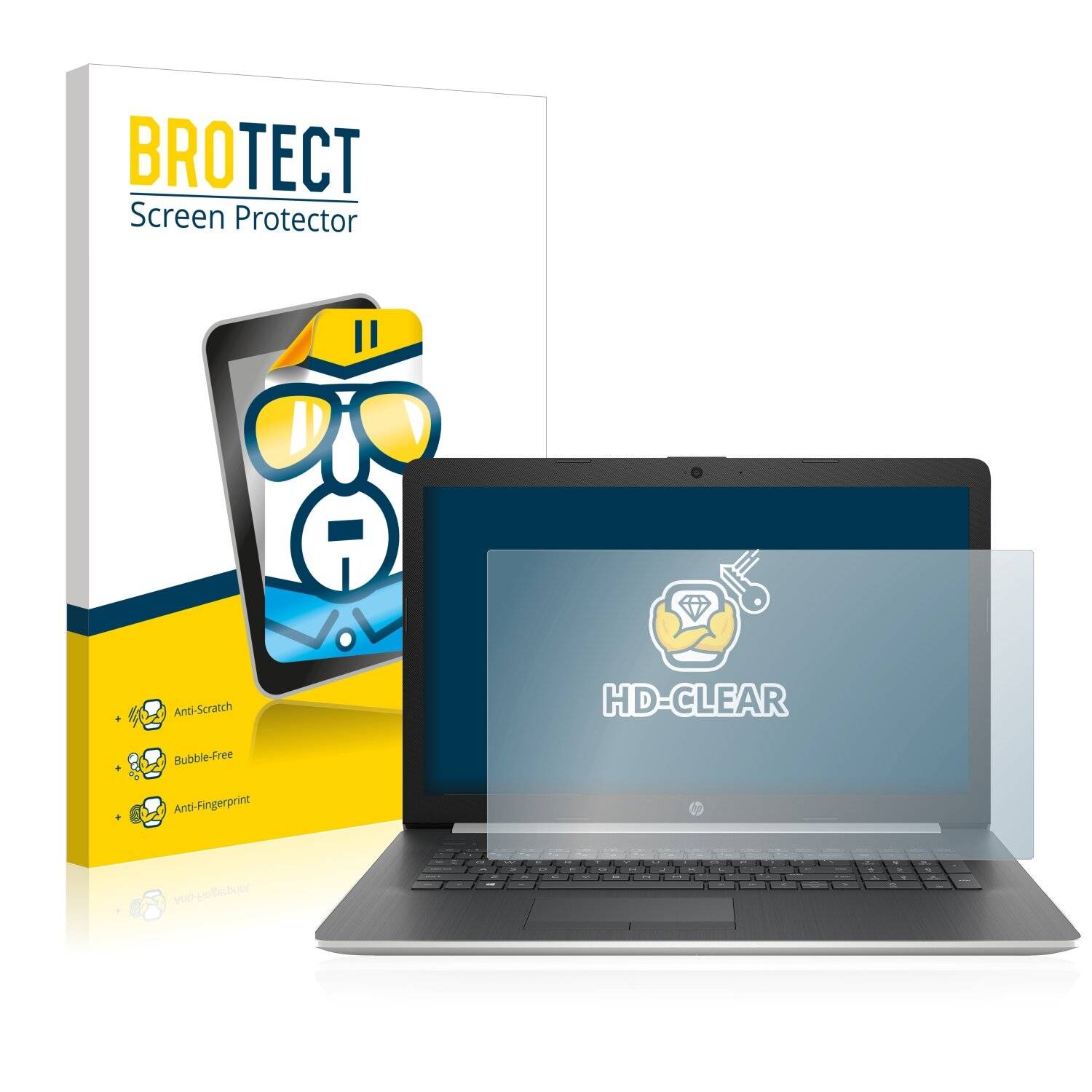 BROTECT HD-Clear Displayschutzfolie für HP