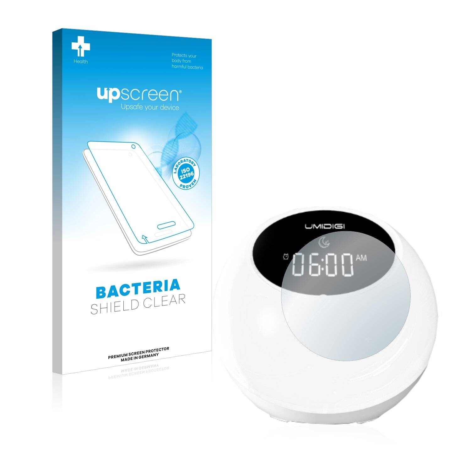 upscreen Bacteria Shield Clear Premium Antibakterielle Displayschutzfolie für Umidigi