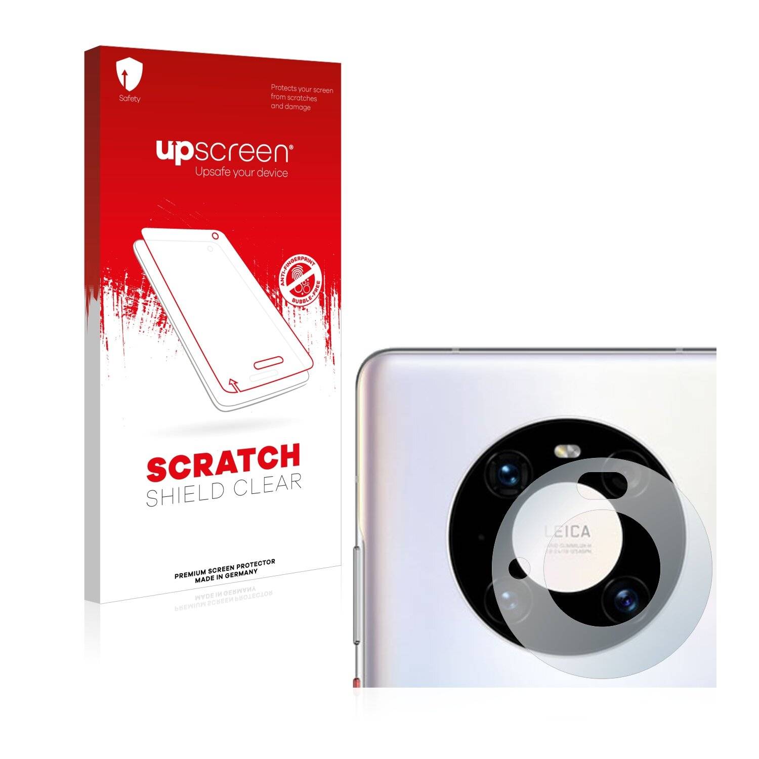 upscreen Scratch Shield Clear Premium Displayschutzfolie für Huawei Mate 40 Pro (NUR