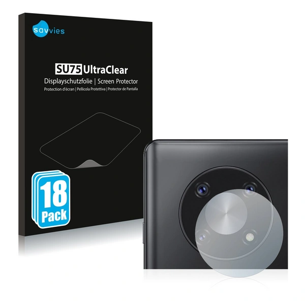 18x Savvies SU75 Displayschutzfolie für Cubot Max 3 (NUR 18x Savvies SU75 Displayschutzfolie für Cubot Max 3 (NUR
