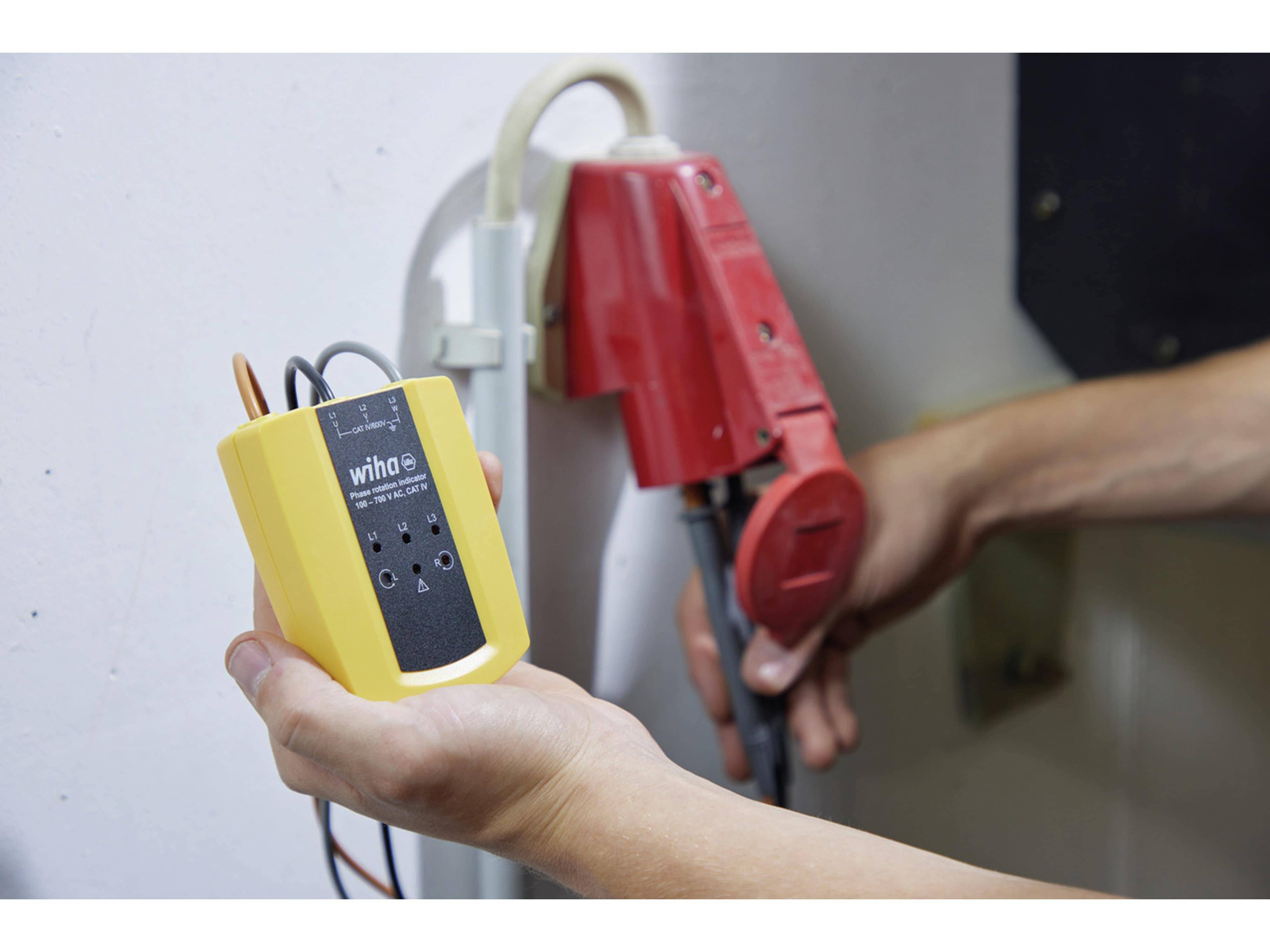 WIHA Drehfeldrichtungsanzeiger 100...700 V AC, SB25562