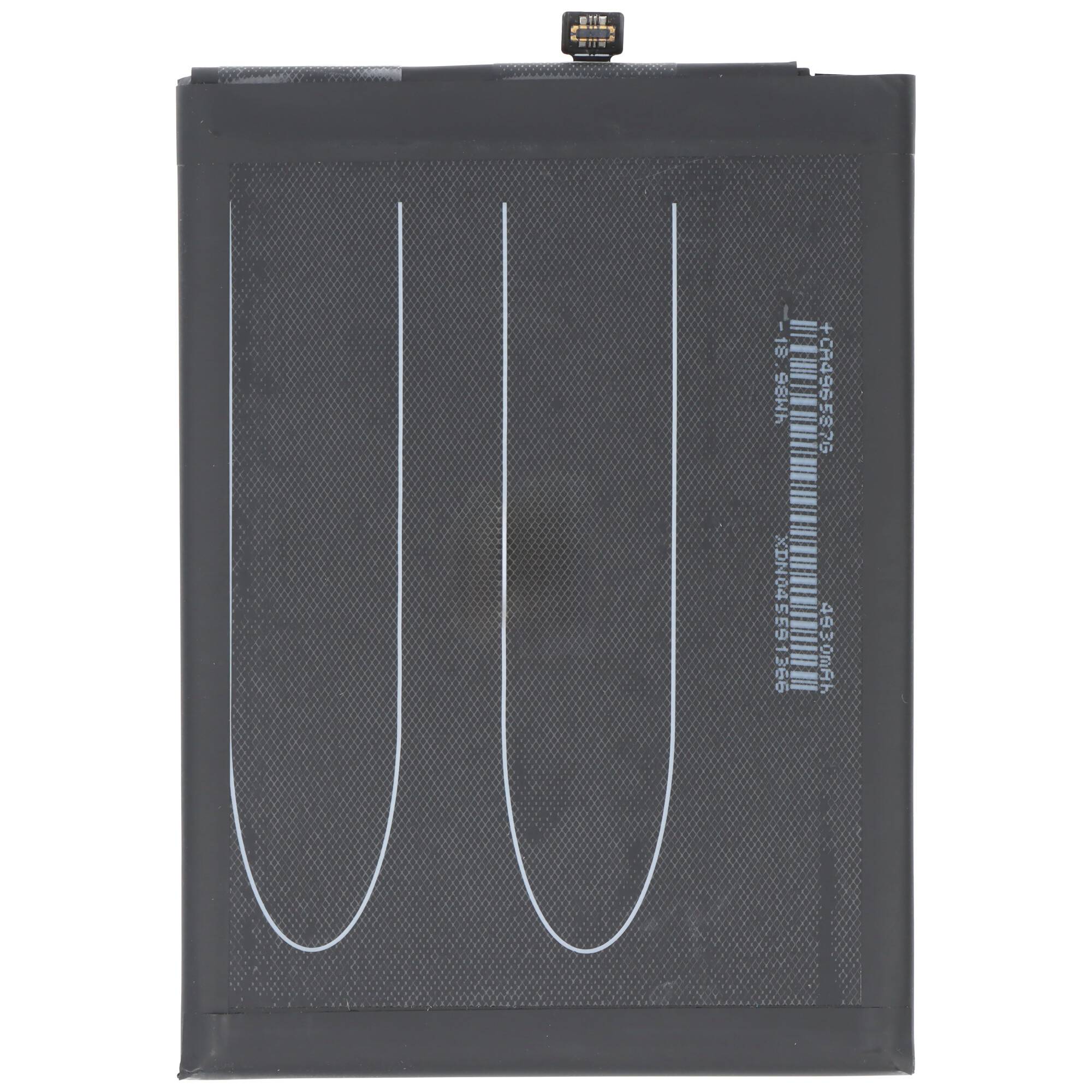 Akku passend für Xiaomi Note 9, Li-Polymer, 3,85V, 4920mAh, 18,9Wh, built-in, ohne Werkzeug