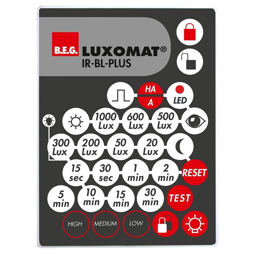 BEG Brück Electronic IR-Fernbedienung IR-BL-PLUS