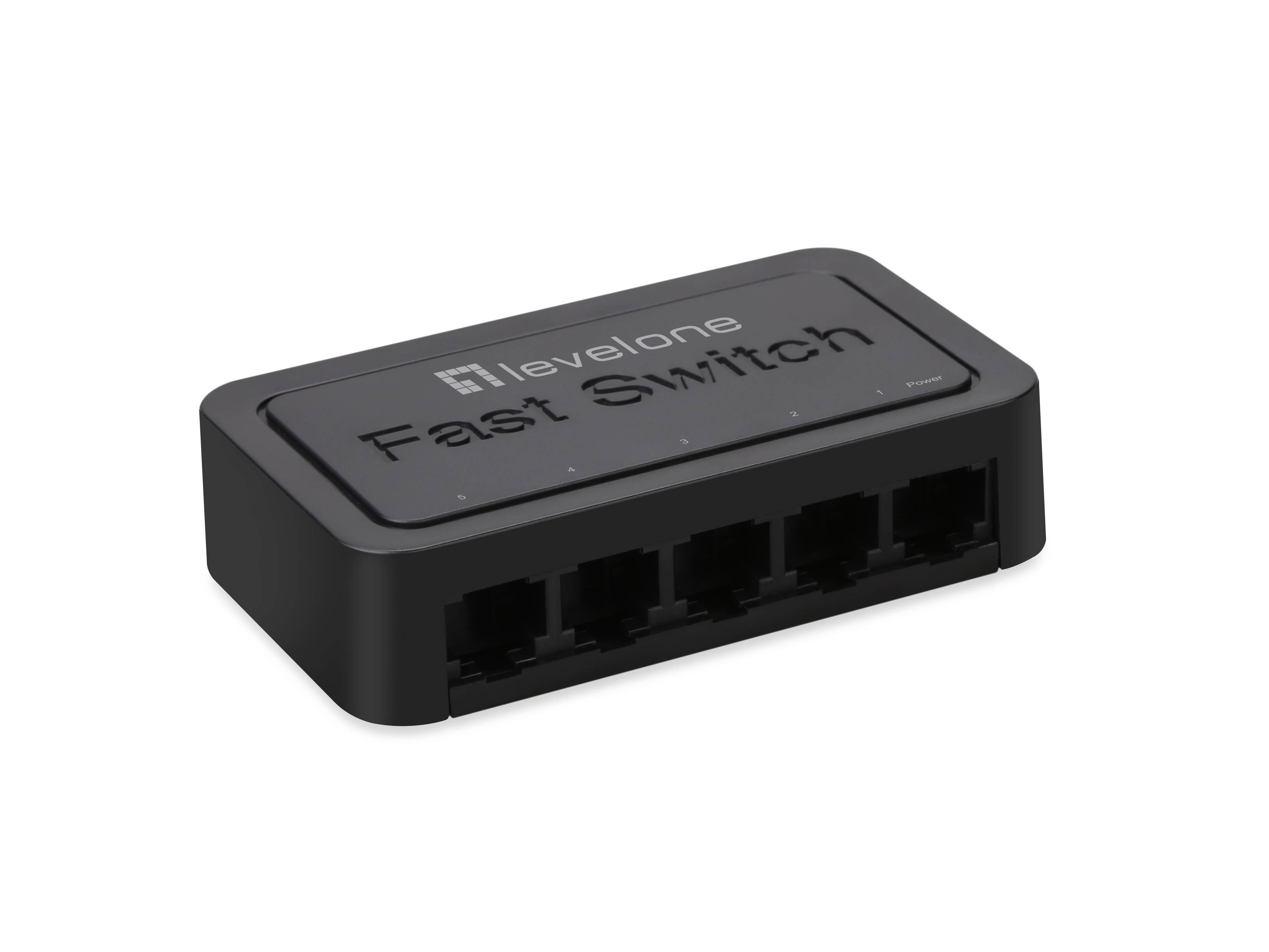 LevelOne Switch 5x FE FEU-0512 Kunststoff FEU-0512NEUEVERSION