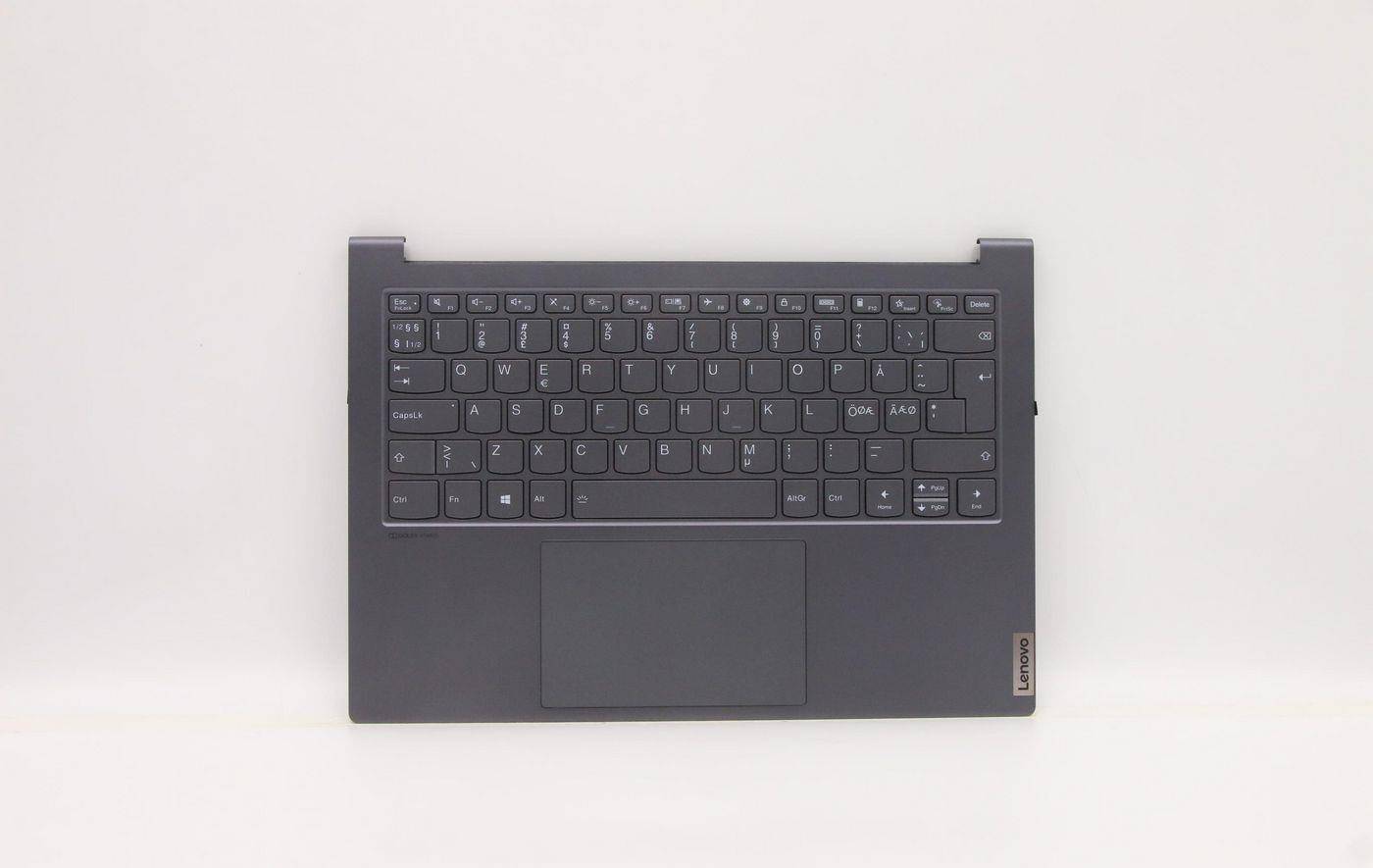 Lenovo Cover Upper w/ Keyboard NORDIC L82LA SLA GY (5CB1B43549)
