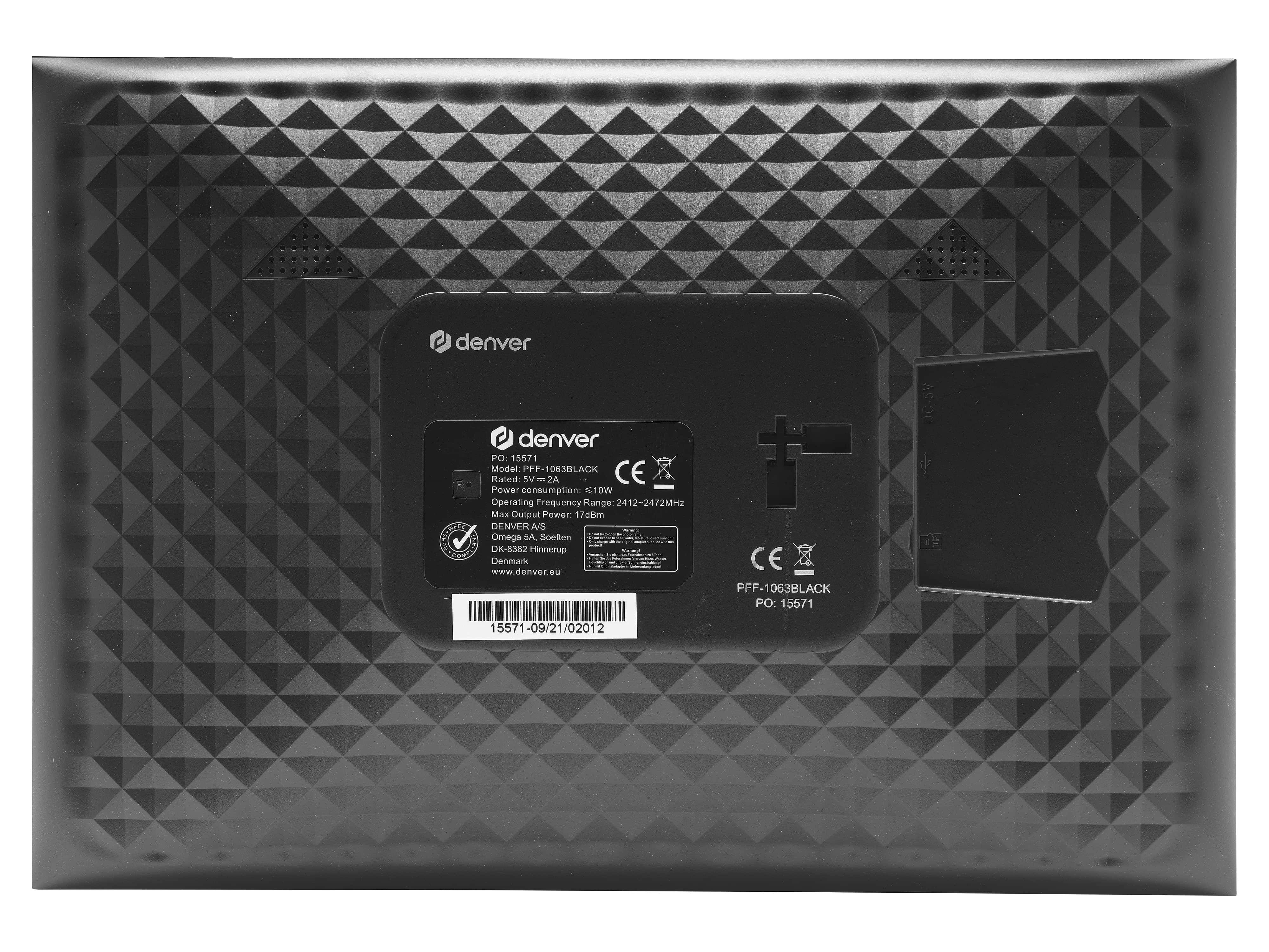 DENVER Digitaler Bilderrahmen PFF-1063B