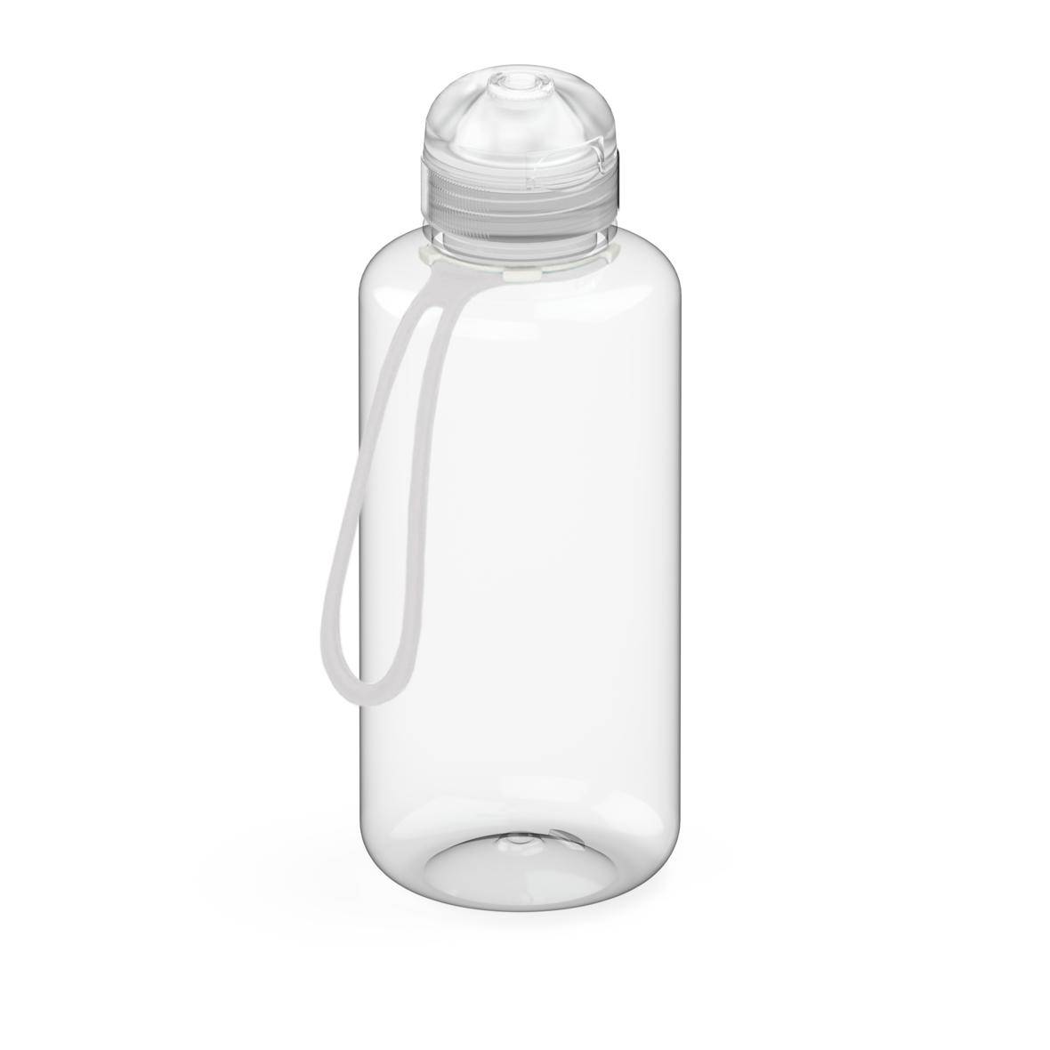 1 L Wasserflasche "Sports" Tritanflasche mit Trägerband