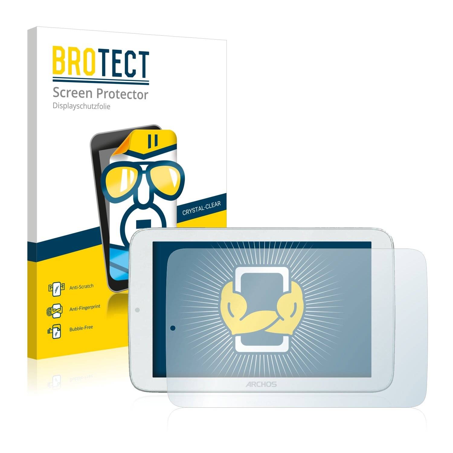 2x BROTECT HD-Clear Displayschutzfolie für Archos 70b