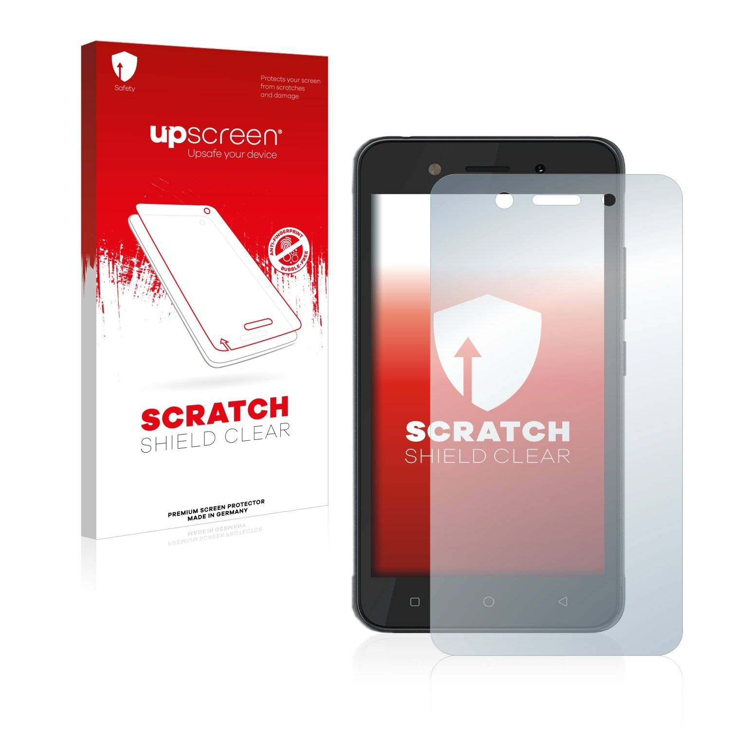 upscreen Scratch Shield Clear Premium Displayschutzfolie für Tecno Pop