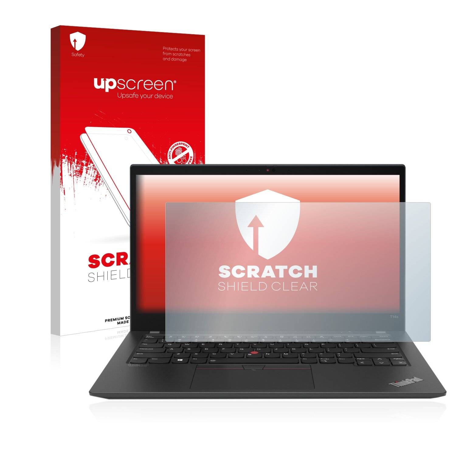upscreen Scratch Shield Clear Premium Displayschutzfolie für Lenovo ThinkPad T14s Gen