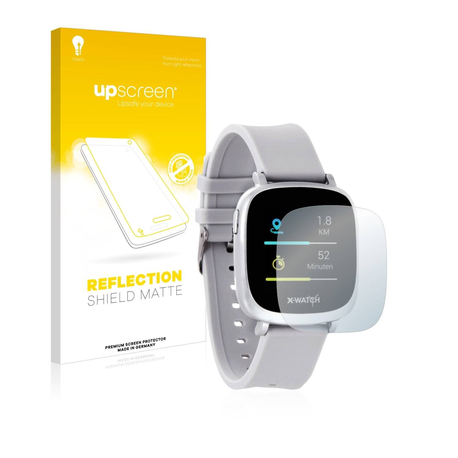 upscreen Reflection Shield Matte Premium Displayschutzfolie für Xlyne X-Watch Ive XW