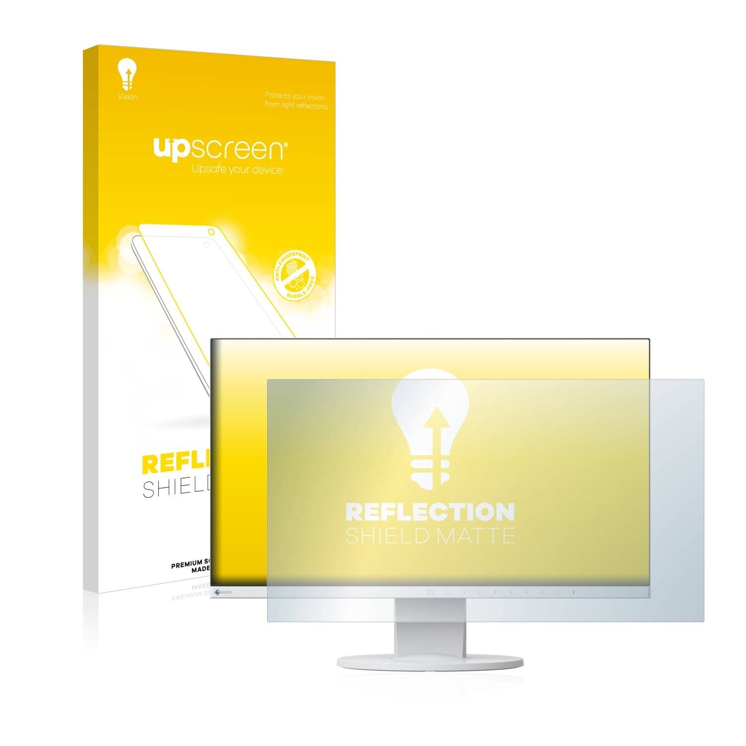 upscreen Reflection Shield Matte Premium Displayschutzfolie für Eizo Flexscan