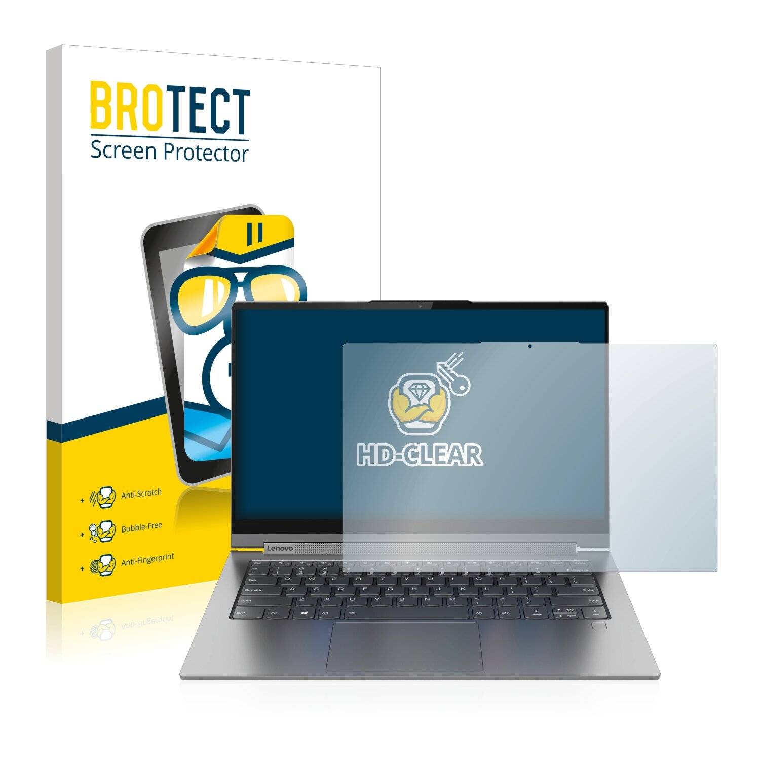 BROTECT HD-Clear Displayschutzfolie für Lenovo Yoga C940 14