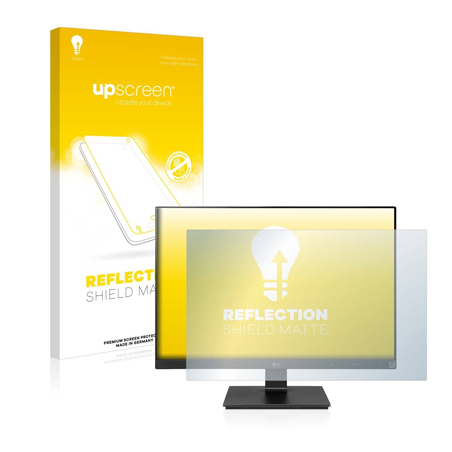 upscreen Reflection Shield Matte Premium Displayschutzfolie für LG
