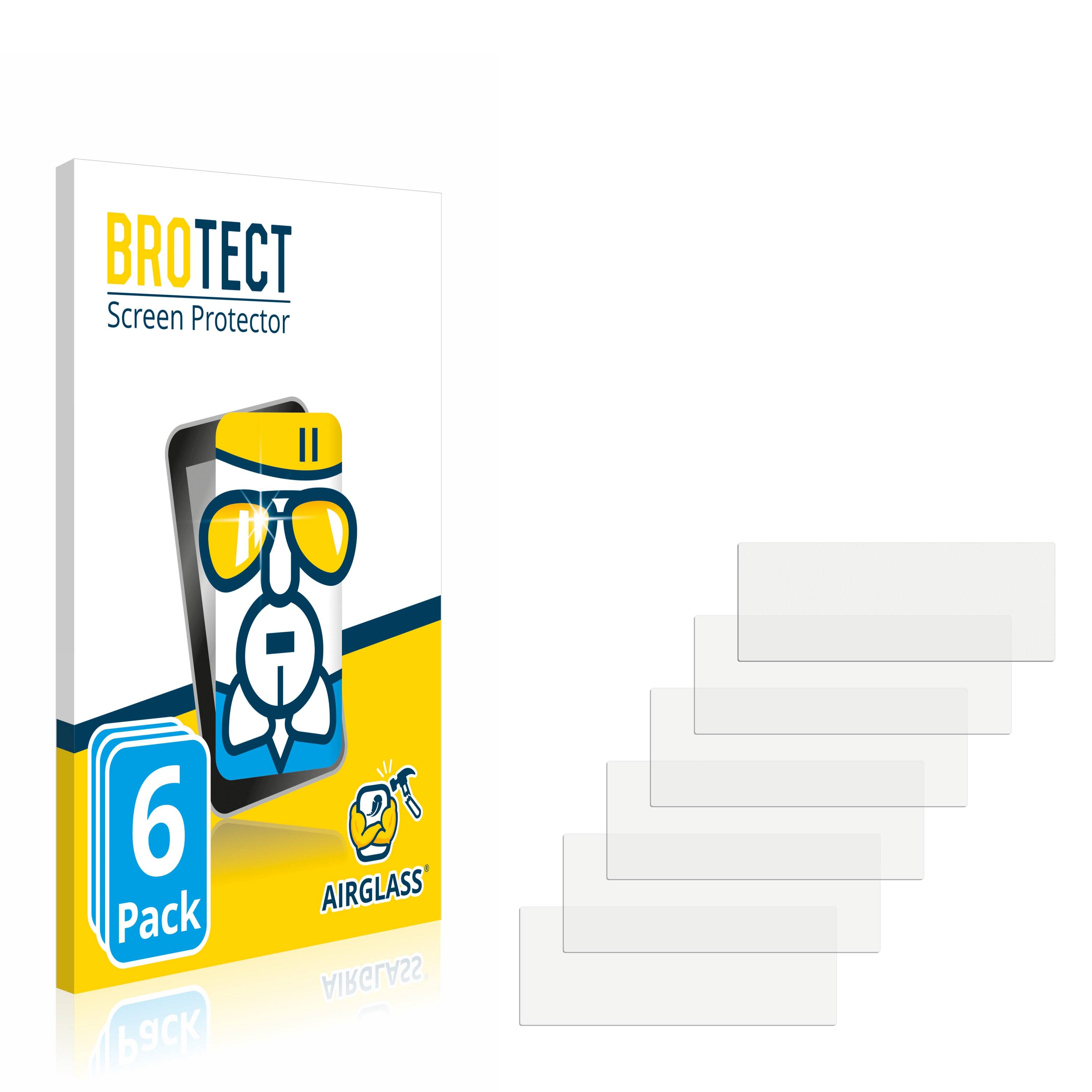 6x BROTECT AirGlass Schutzglas Folie für BMW Professional 10.2