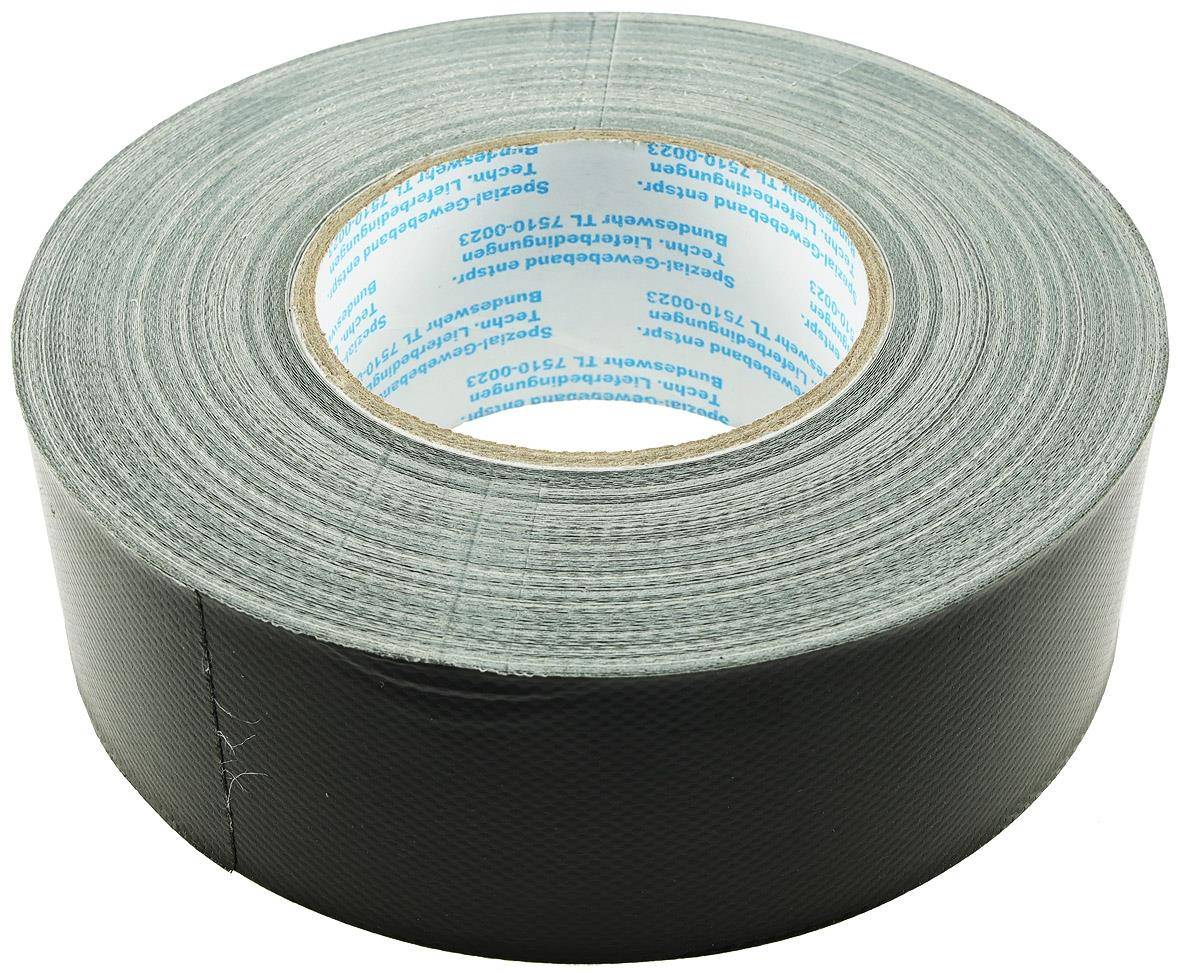 Gewebe-Klebeband Panzerband, olivgrün Naturkautschuk-Kleber, 50mm x 50m