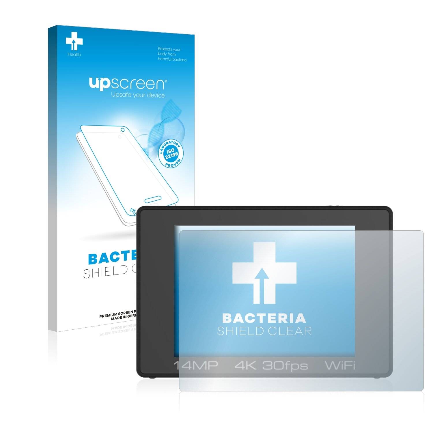 upscreen Bacteria Shield Clear Premium Antibakterielle Displayschutzfolie für SeaLife