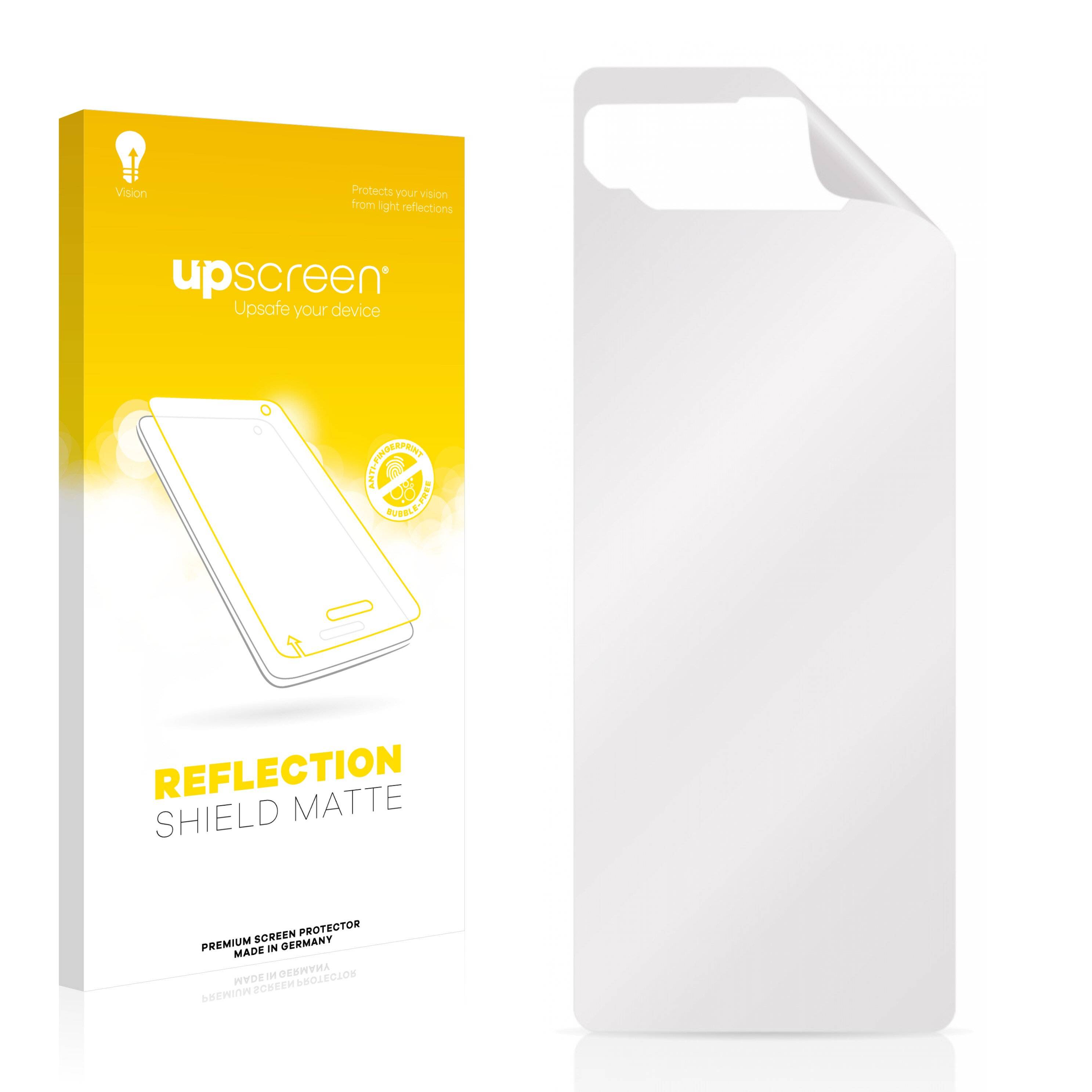 upscreen Reflection Shield Matte Premium Displayschutzfolie für Asus ROG Phone 5 Pro