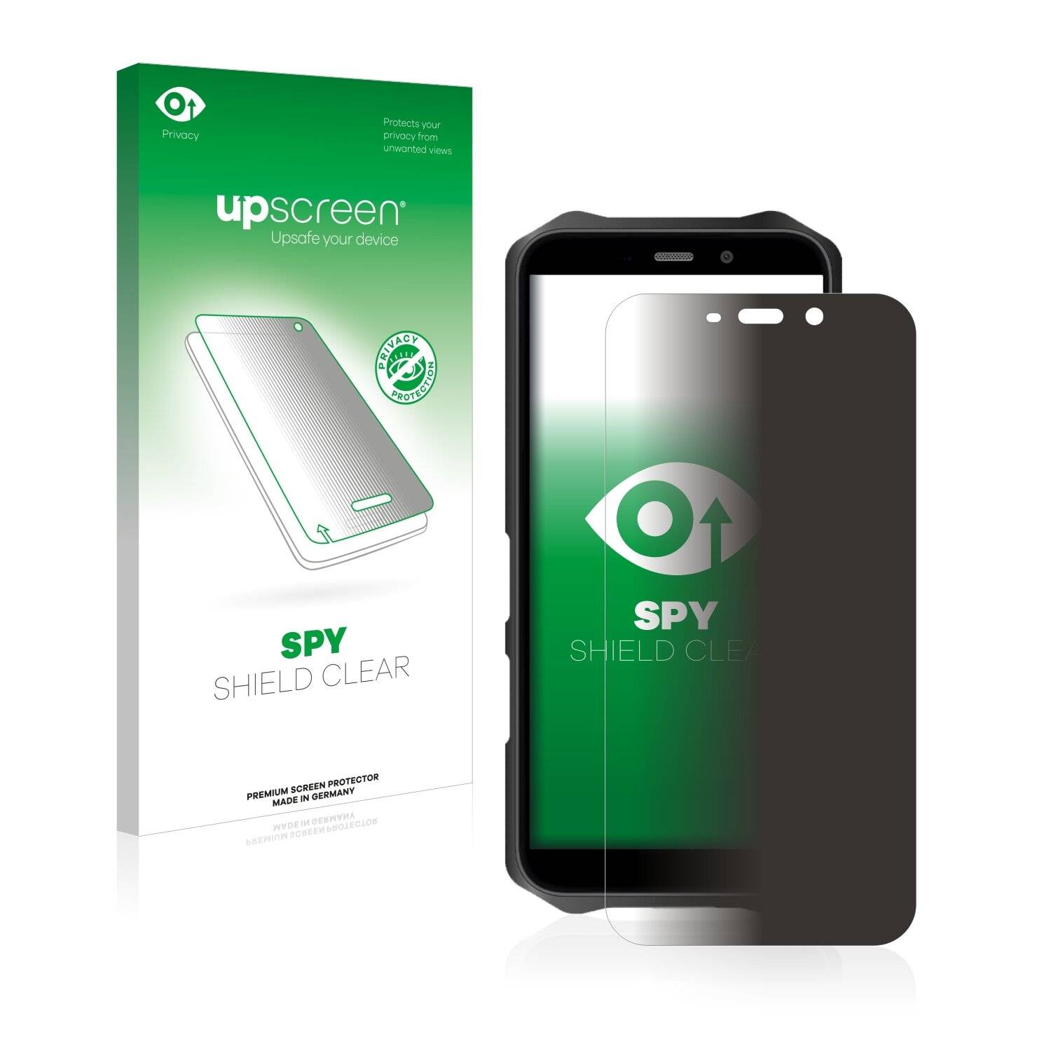 upscreen Spy Shield Clear Premium Blickschutzfolie für Oukitel