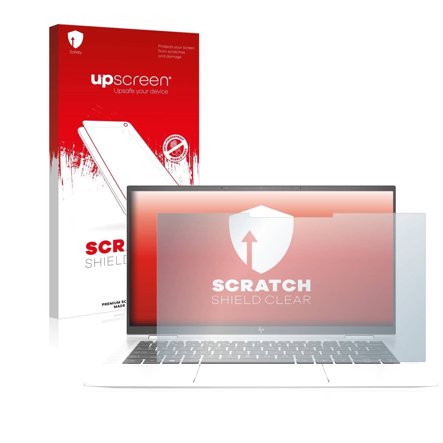 upscreen Scratch Shield Clear Premium Displayschutzfolie für HP EliteBook x360 1030