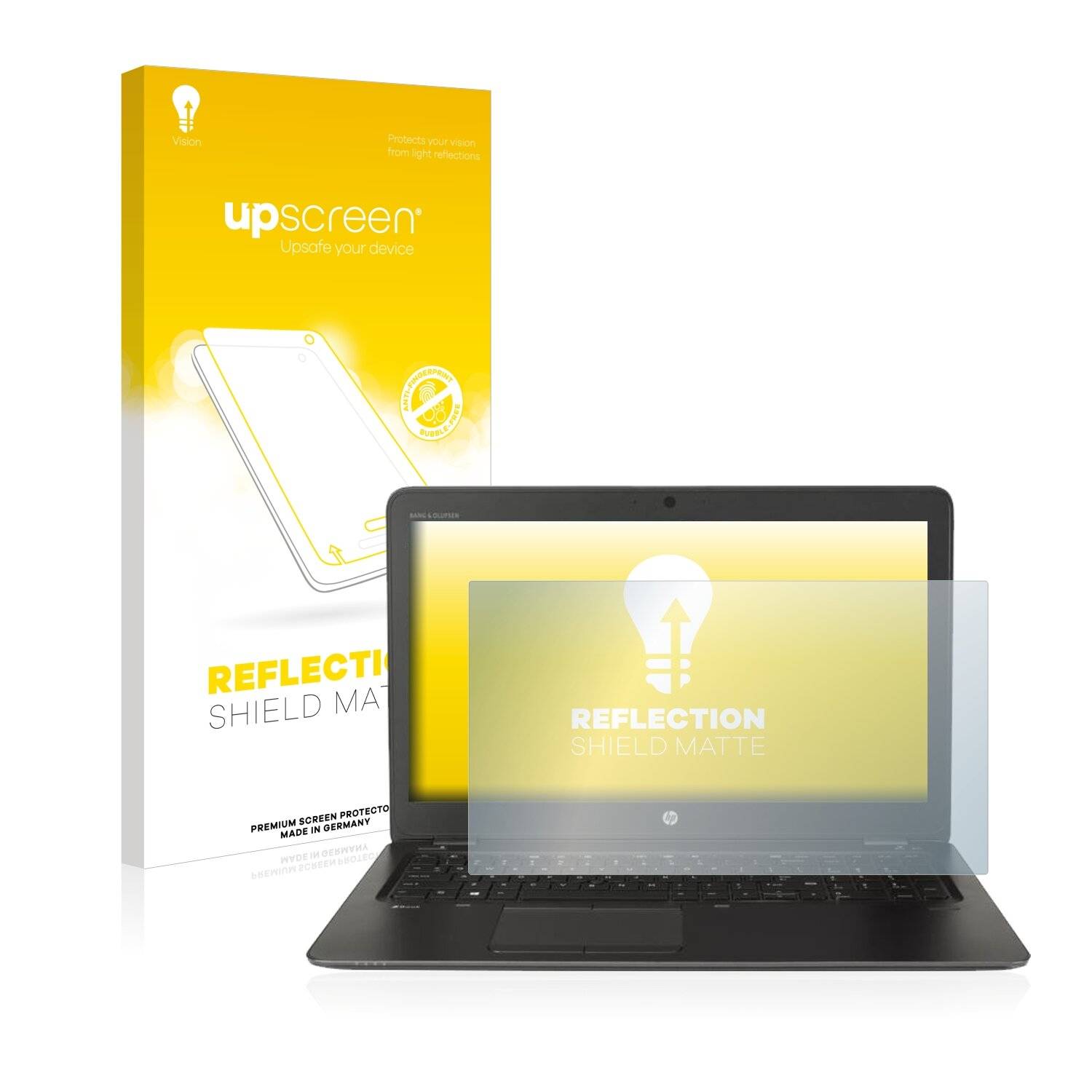 upscreen Reflection Shield Matte Premium Displayschutzfolie für HP ZBook 15u G4