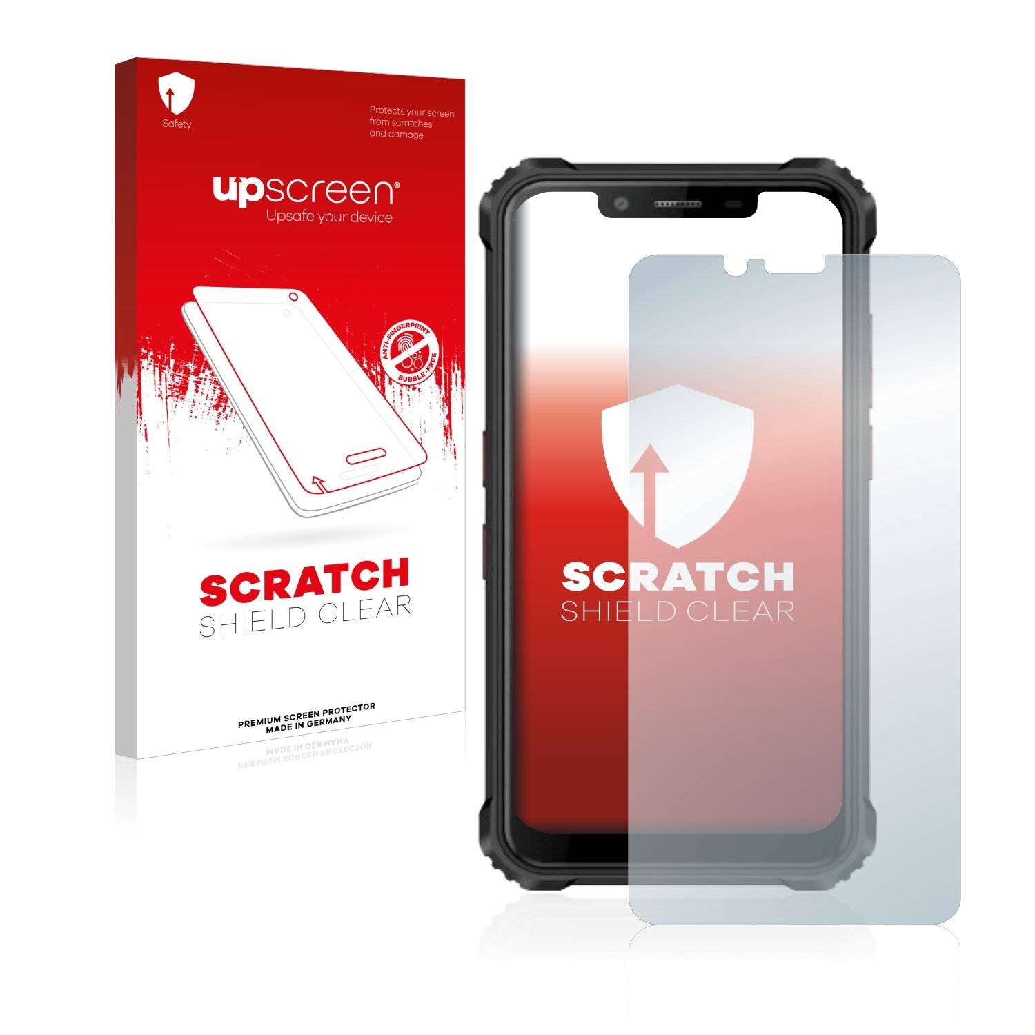 upscreen Scratch Shield Clear Premium Displayschutzfolie für Oukitel