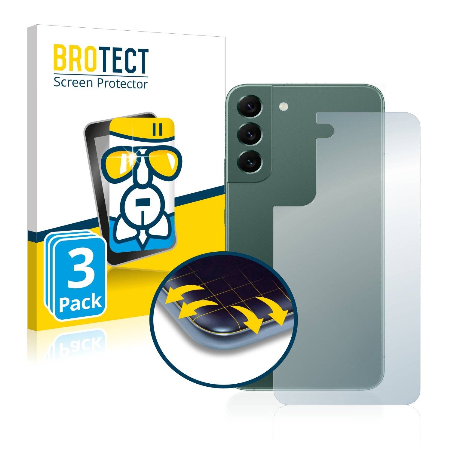 3x BROTECT AirGlass Schutzglas Folie für Xtrons