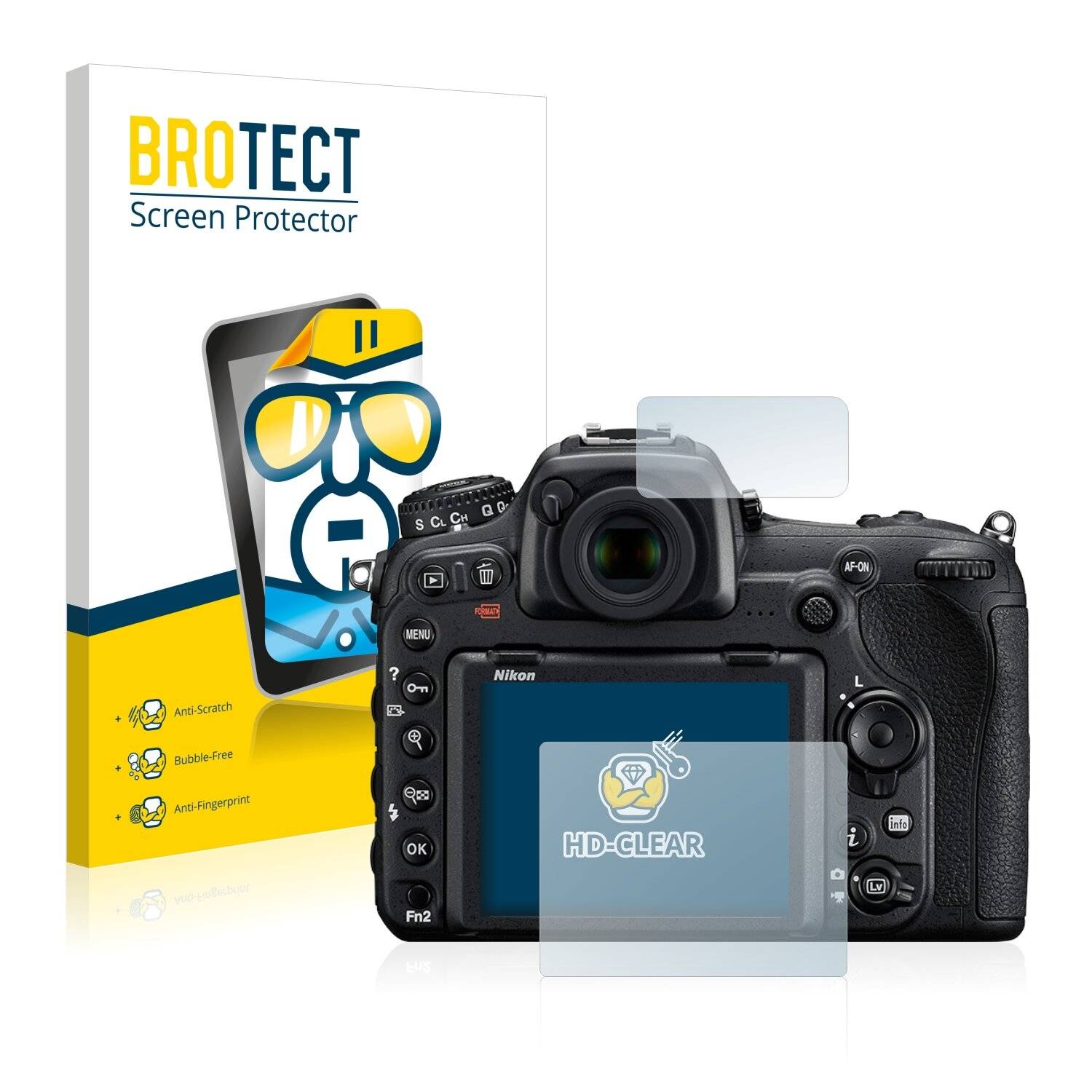 2x BROTECT HD-Clear Displayschutzfolie für Mediacom SmartPad 10.1 S4