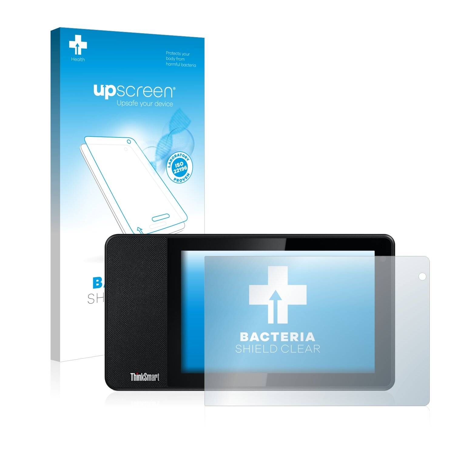 upscreen Bacteria Shield Clear Premium Antibakterielle Displayschutzfolie für Lenovo